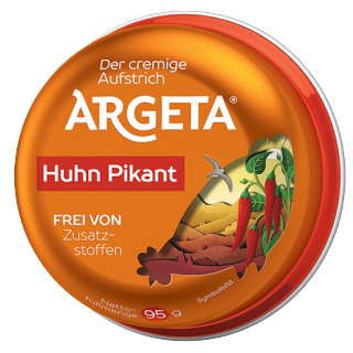 Argeta Huhn Pikant 95g