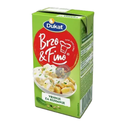 Dukat brzo i fino vrhnje za kuhanje