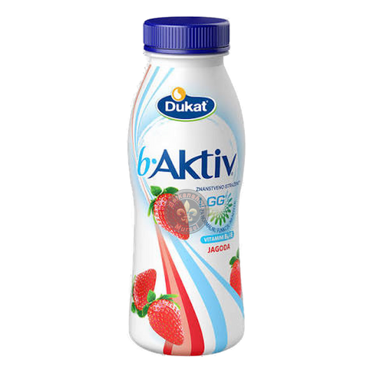 Dukat bActive LGG vocni jogurt/smoothie 330ml