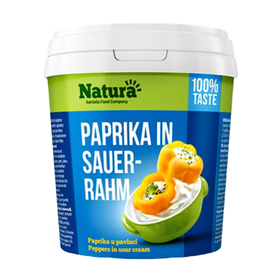 Natura Paprika in Sauerrahm 700g