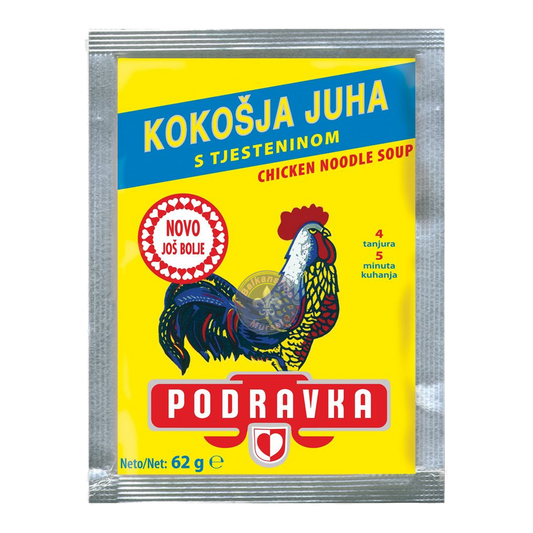 Podravka Hühnersuppe mit Nudeln 62g