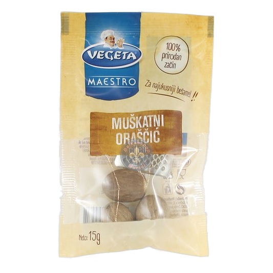 Vegeta Muskatnuss ganz 15g (inkl. kleine Reibe)