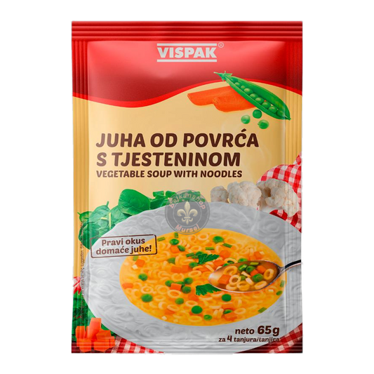 Vispak Gemüsesuppe mit feinen Nudel 65g